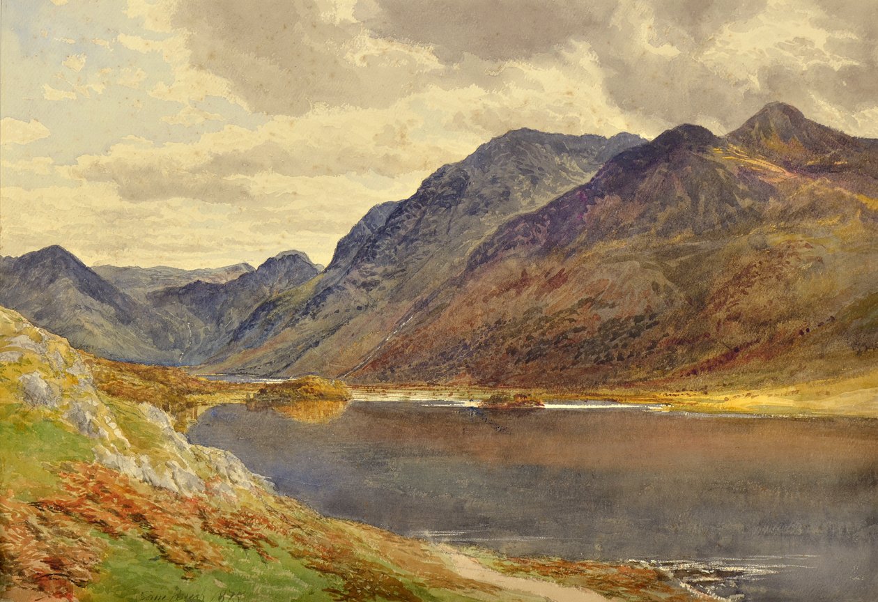 Crummock Water, Cumberland tekijältä Samuel Bough