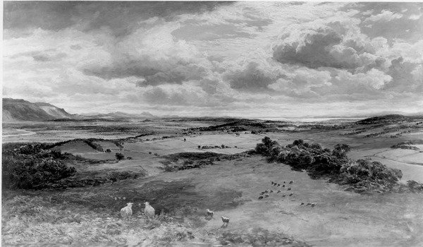 The Field of Bannockburn (paneeli) (m/v kuva) tekijältä Samuel Bough