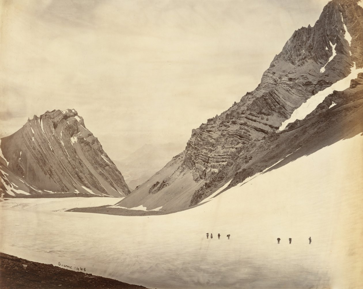 Manirungin sola, 1860-luku. tekijältä Samuel Bourne