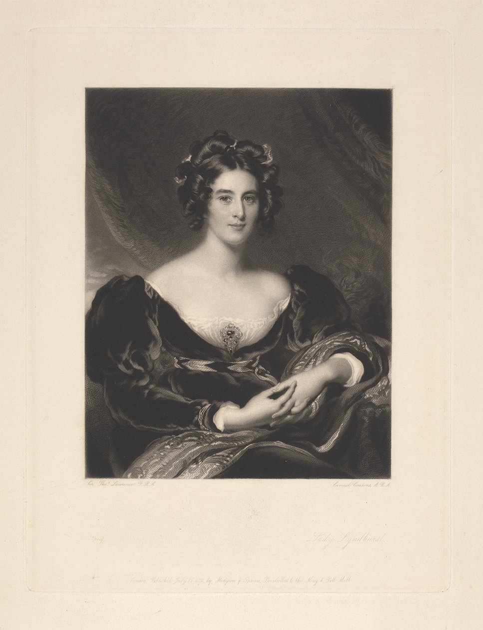 Lady Lyndhurst tekijältä Samuel Cousins
