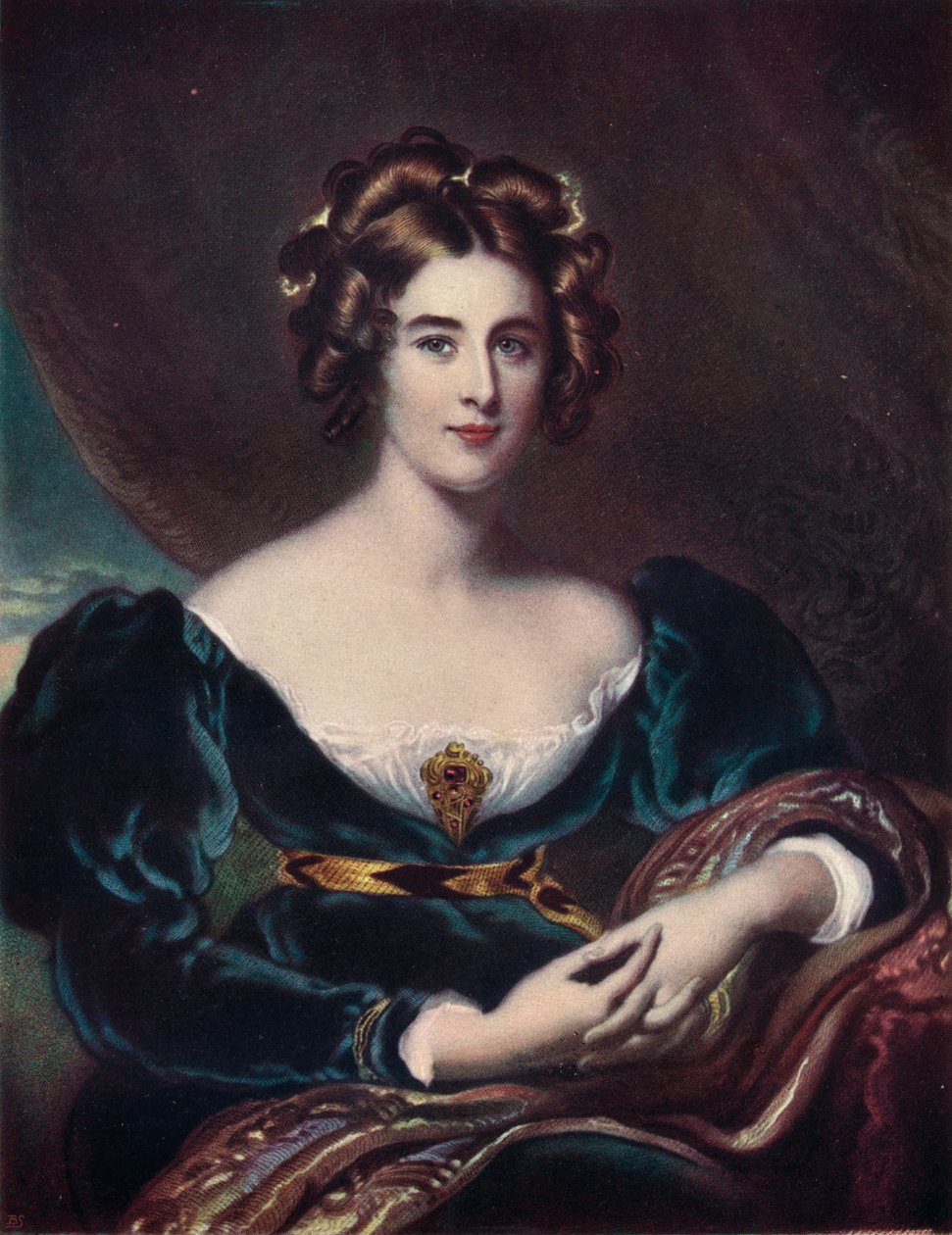 Lady Lyndhurst, 1836, 1904 tekijältä Samuel Cousins