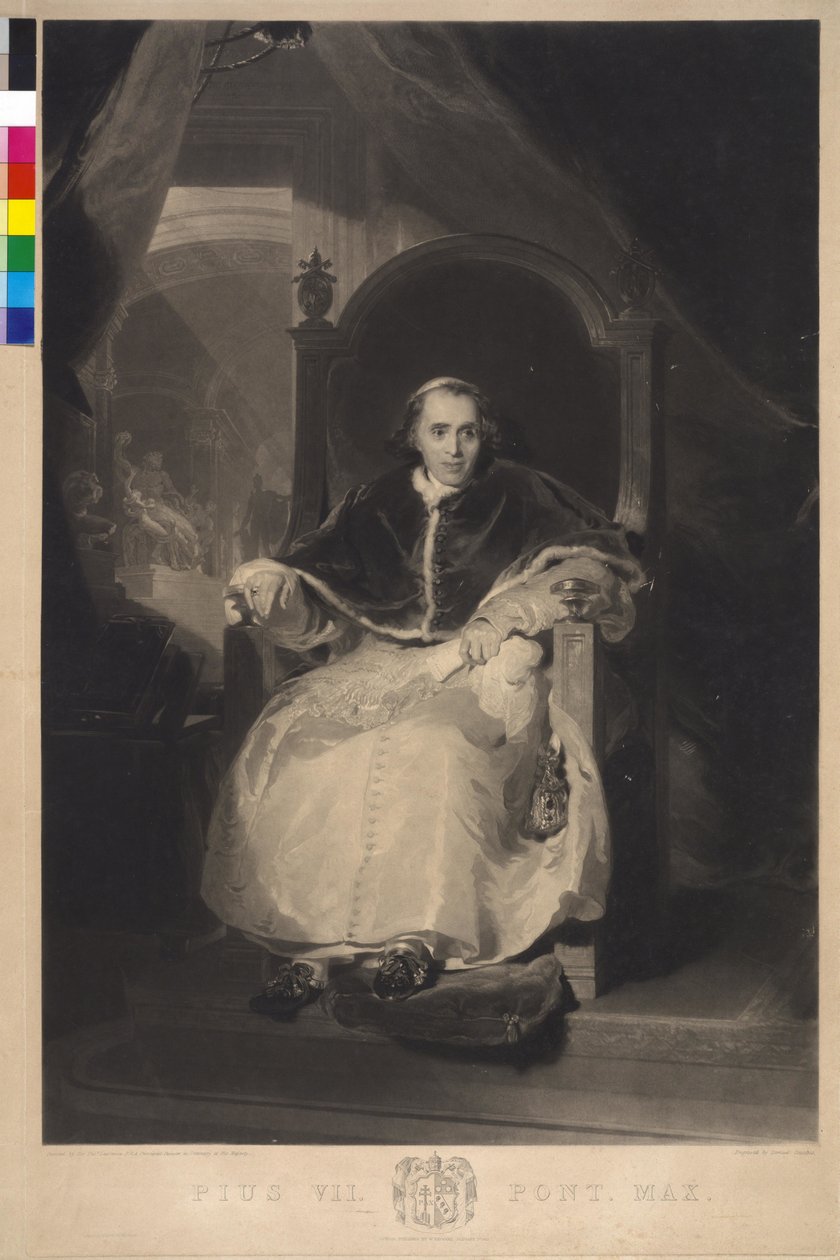 Paavi Pius VII tekijältä Samuel Cousins