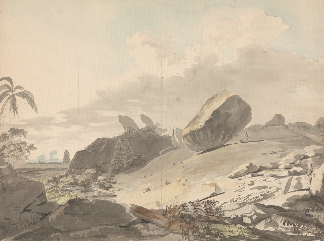 Os Sete Pagodes, Mamallapuram Finlandês tekijältä Samuel Davis