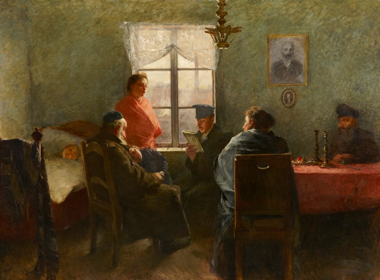 Sapatti lepoa tekijältä Samuel Hirszenberg