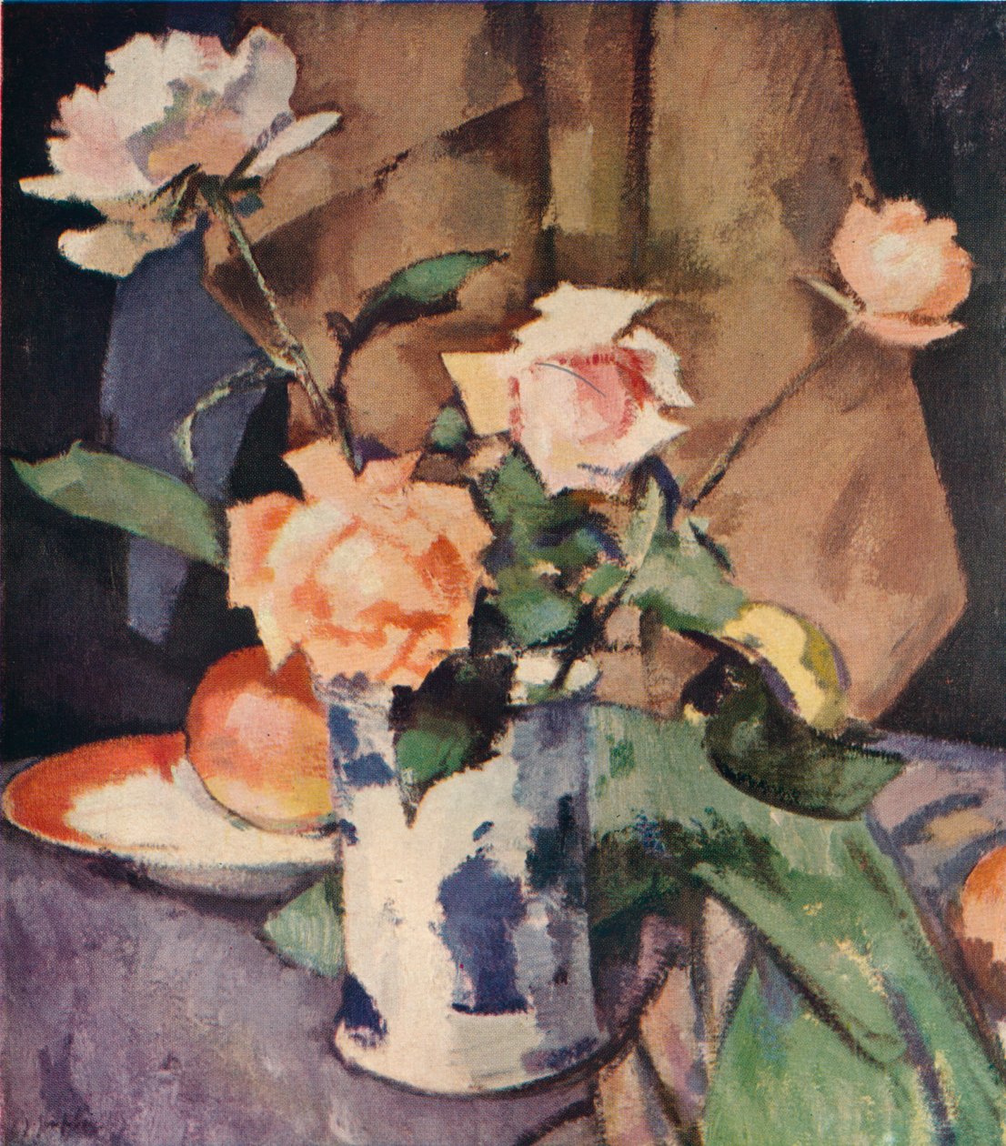 Asetelma, c1900. tekijältä Samuel John Peploe