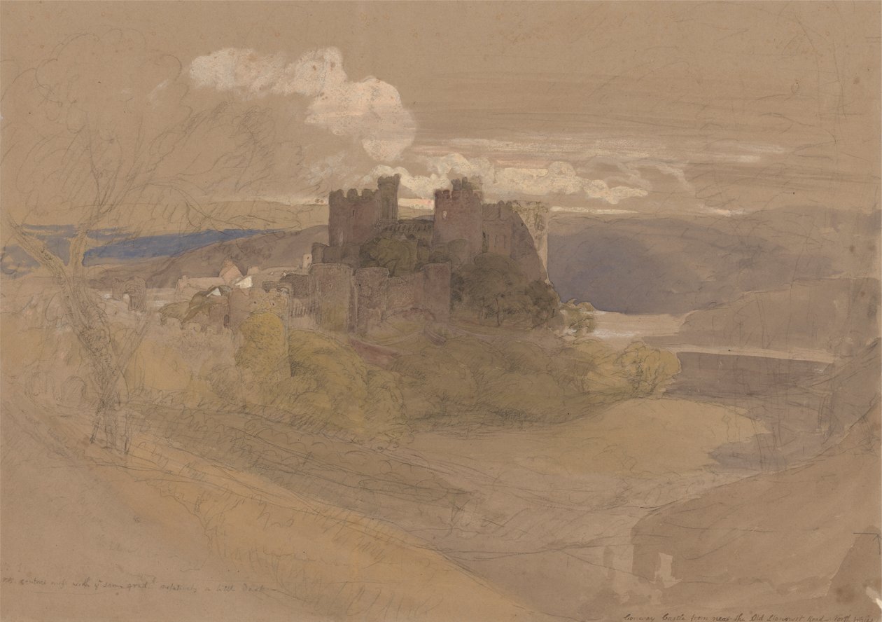 Conwayn linna tekijältä Samuel Palmer
