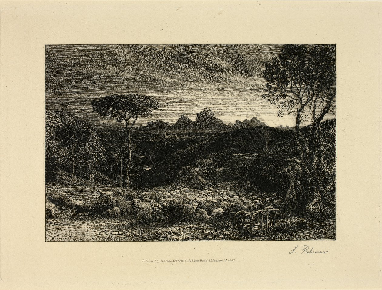 Aikainen aamu tekijältä Samuel Palmer