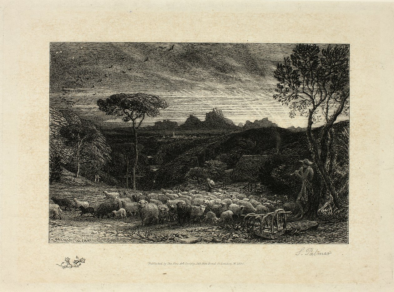 Taitteen avaaminen tekijältä Samuel Palmer