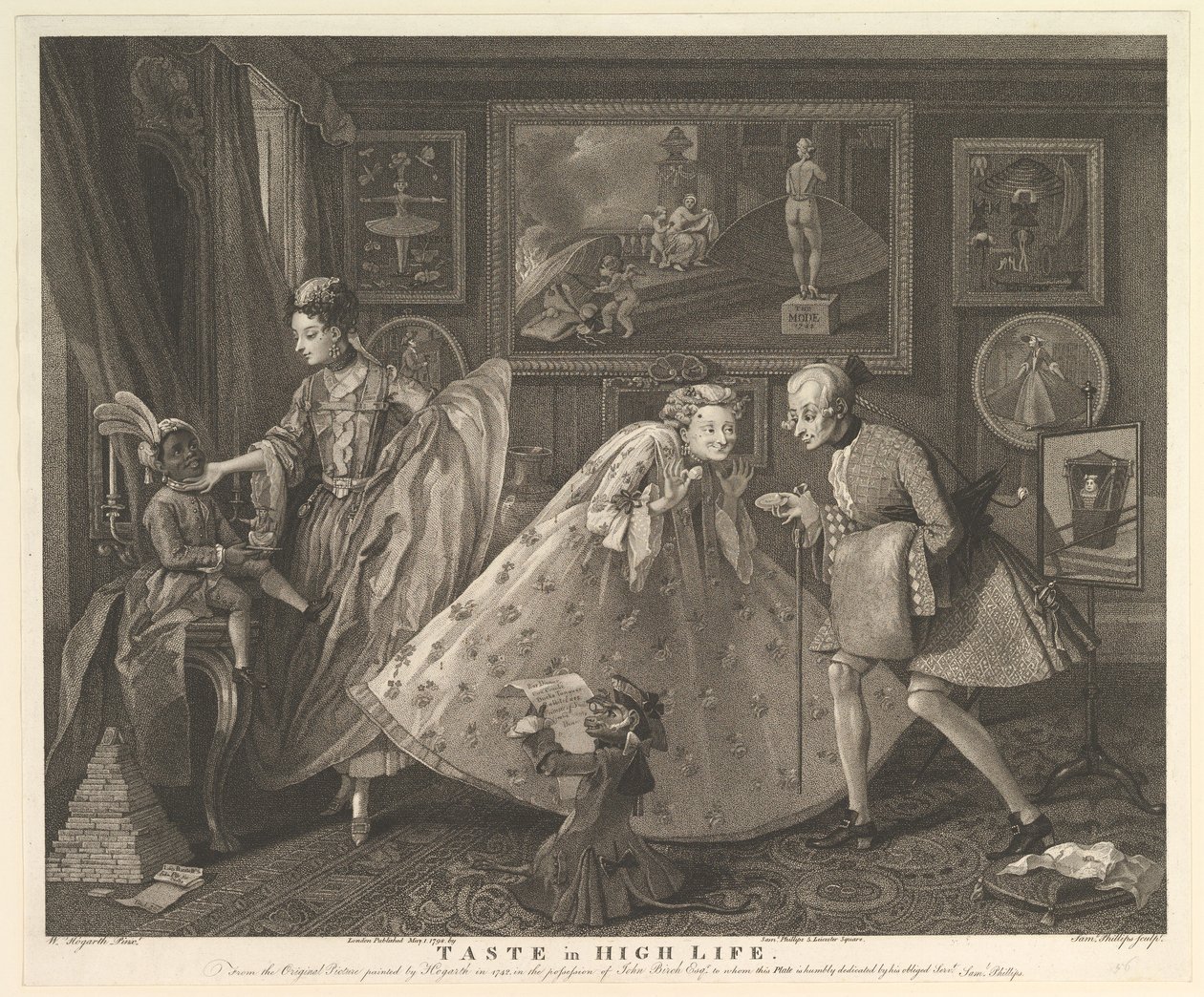 Taste in High Life, 1. toukokuuta 1798. tekijältä Samuel Phillips