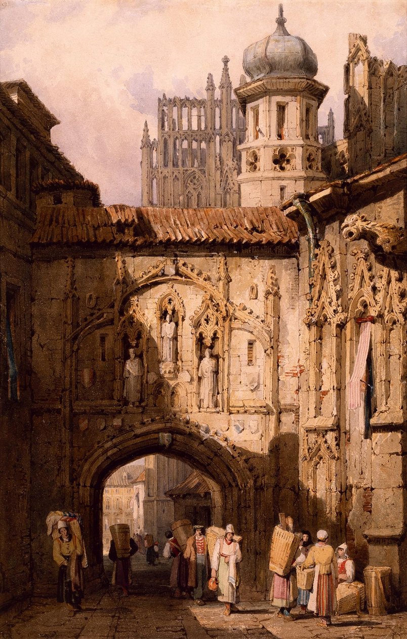 Samuel Proutin Näkymä Nürnbergissä (A View in Nuremberg) tekijältä Samuel Prout