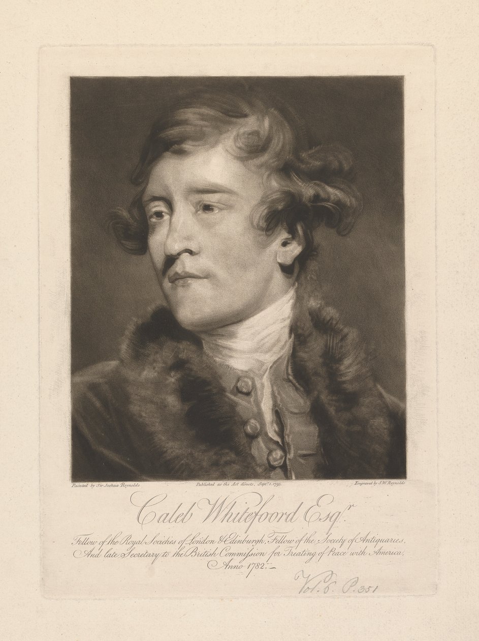 Caleb Whitefoord Esq. tekijältä Samuel William Reynolds