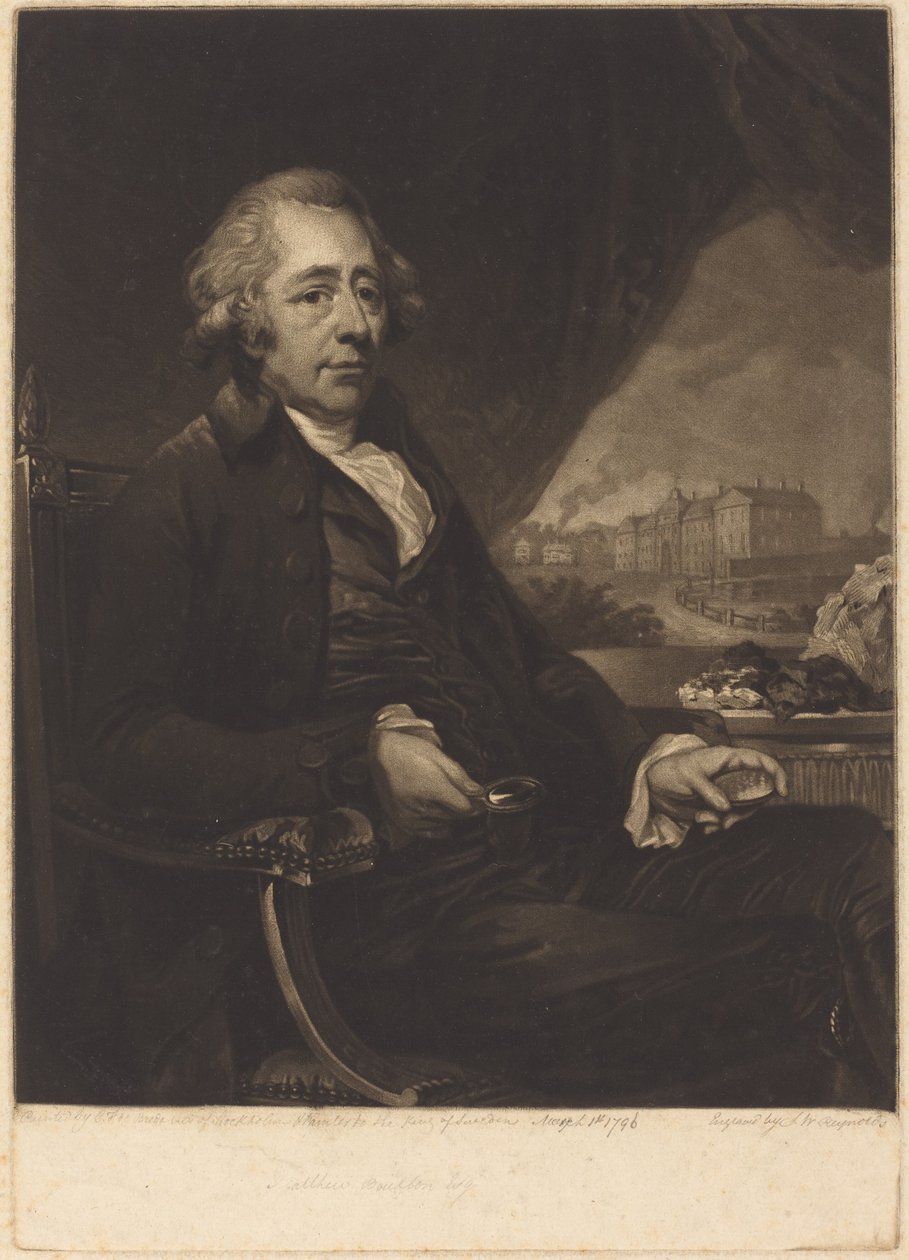 Matthew Boulton, F.R.S. tekijältä Samuel William Reynolds I