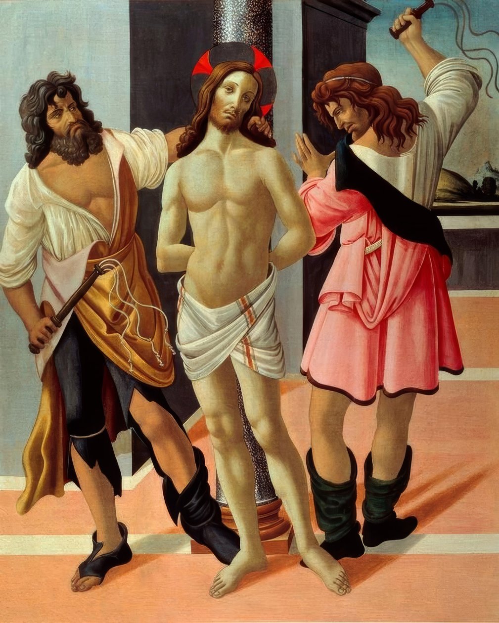 Geißelung Christi tekijältä Sandro Botticelli