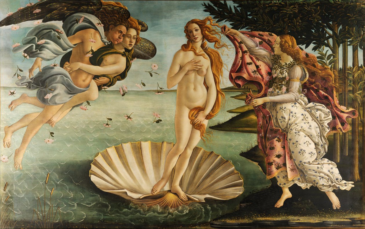 La nascita di Venere (muokattu) tekijältä Sandro Botticelli