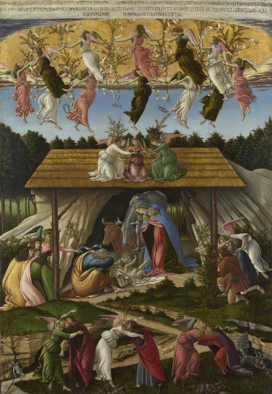 Mystinen syntymä tekijältä Sandro Botticelli