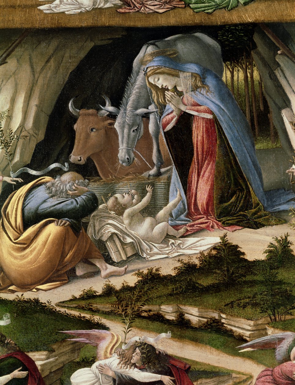 Mystinen syntymä, 1500 tekijältä Sandro Botticelli