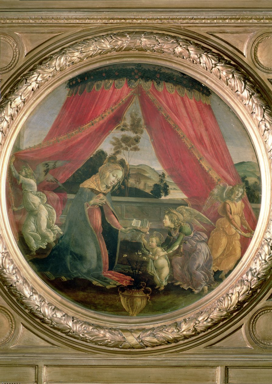 Paviljongin Madonna tekijältä Sandro Botticelli