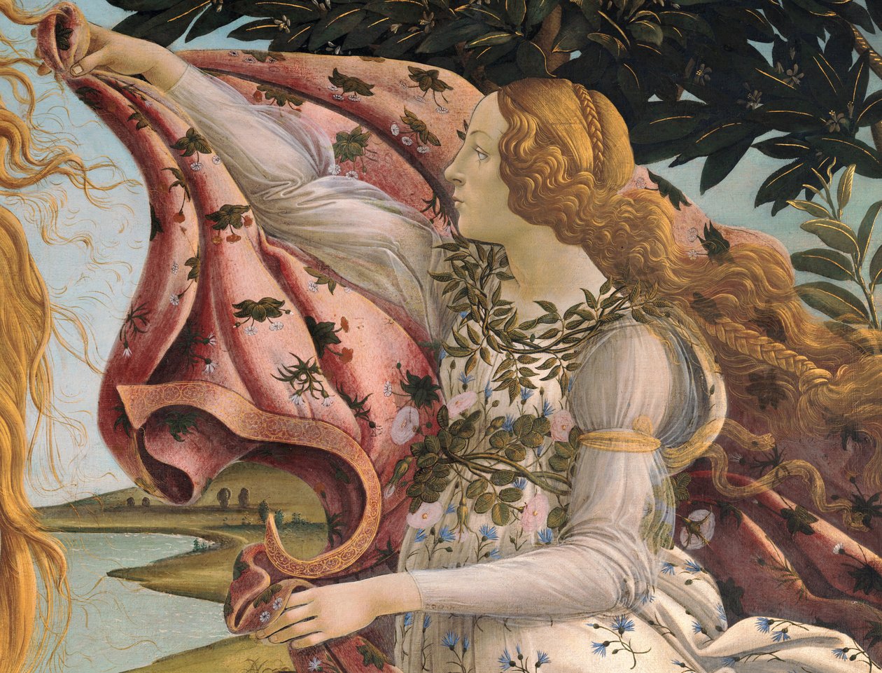 Venuksen syntymä tekijältä Sandro Botticelli