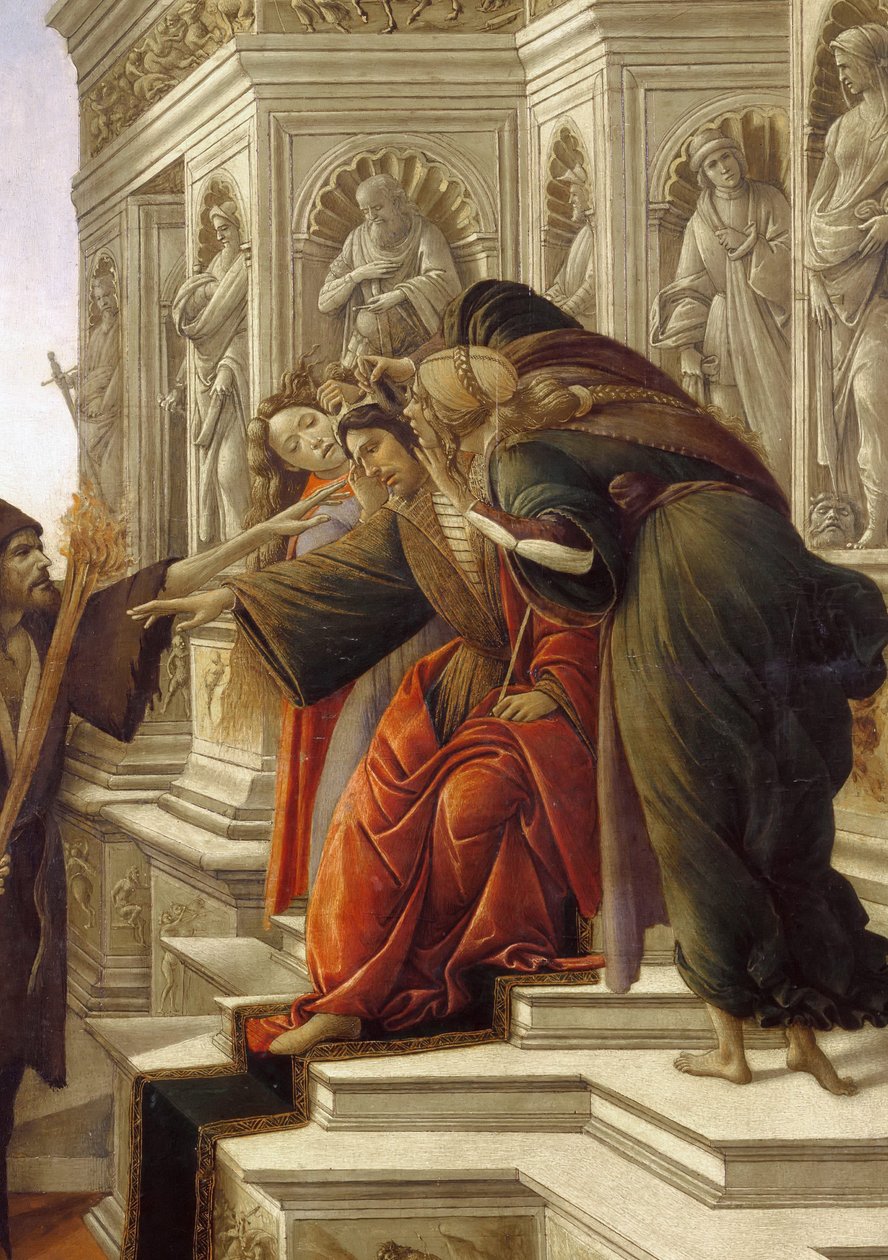 Verleumdung, yksityiskohta tekijältä Sandro Botticelli