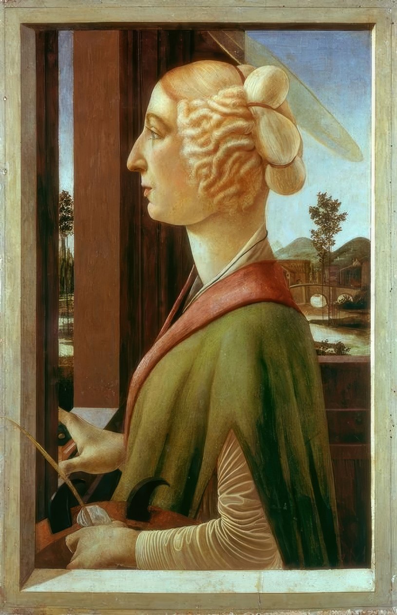 Pyhä Katariina tekijältä Sandro Botticelli