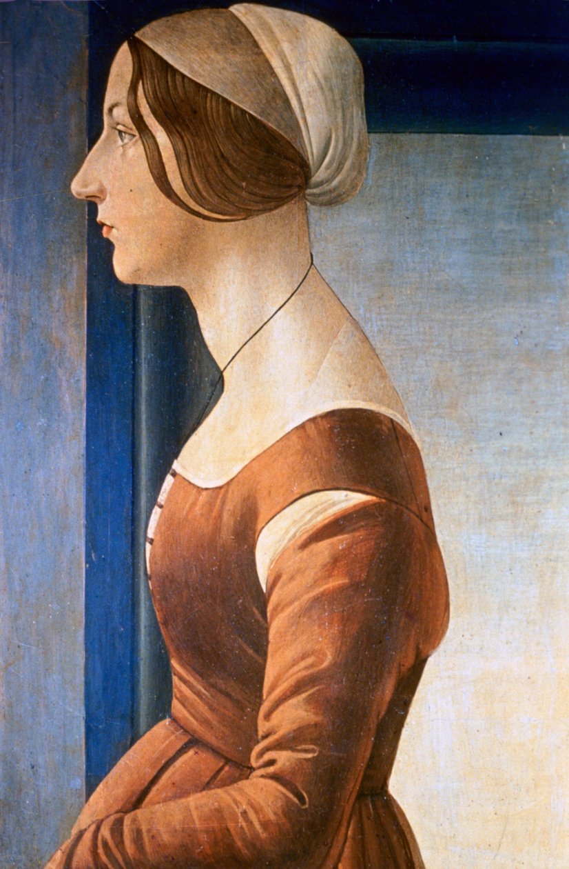 Kaunis Simonetta, 1475 tekijältä Sandro Botticelli