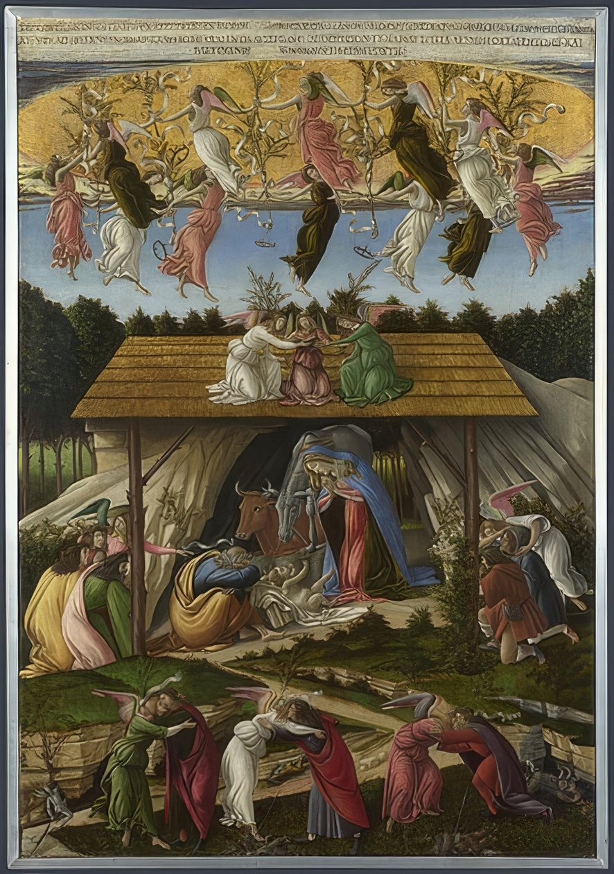 Mystinen syntymä. 1500 tekijältä Sandro Botticelli