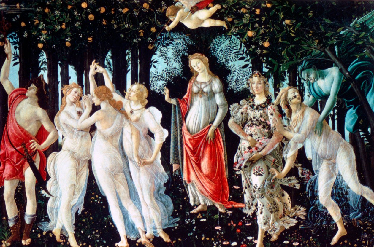 Kevät, c1478 tekijältä Sandro Botticelli