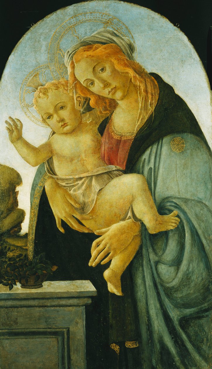 Madonna ja lapsi, tekijältä Sandro Botticelli