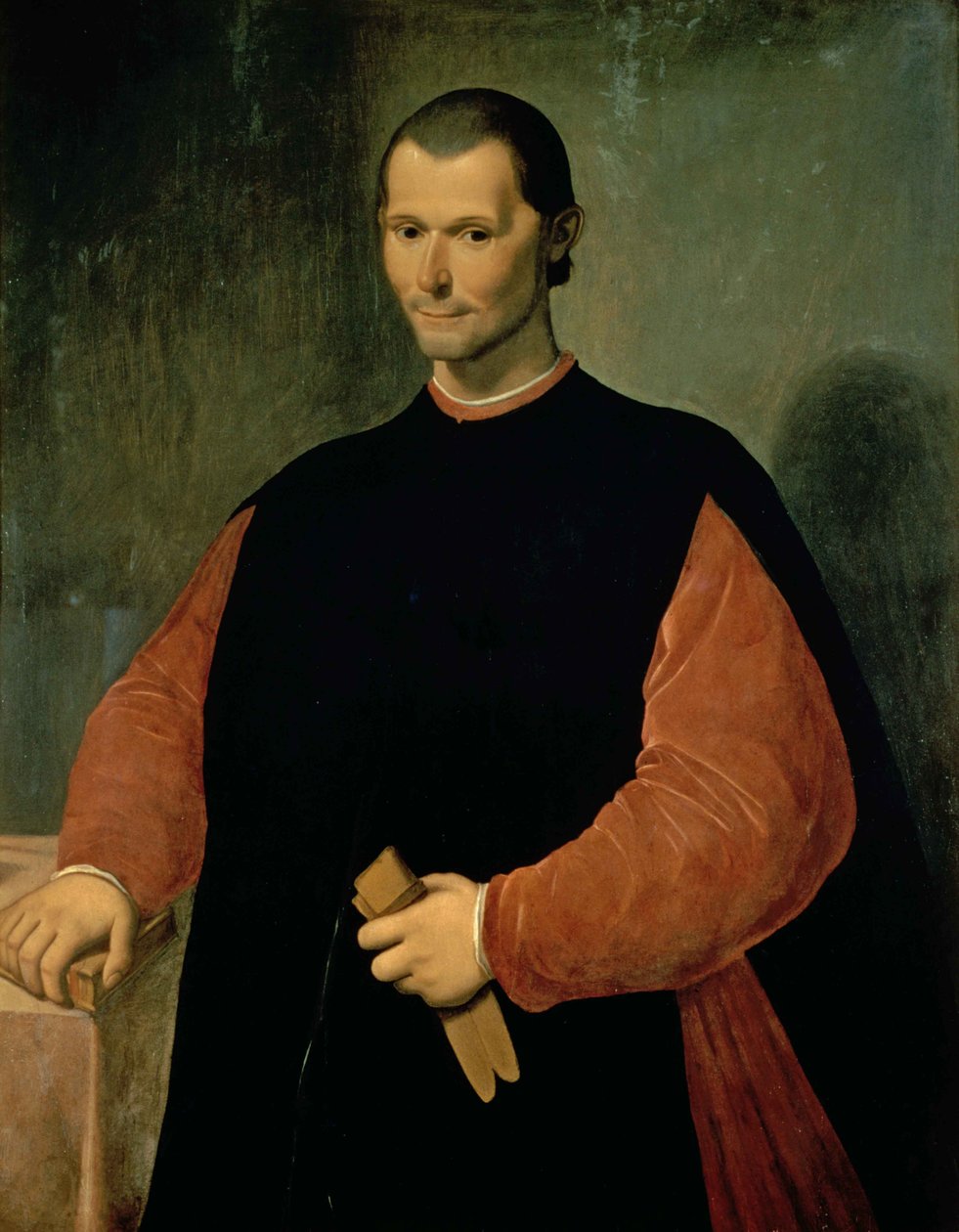 Niccolo Machiavellin (1469-1527) muotokuva tekijältä Santi di Tito