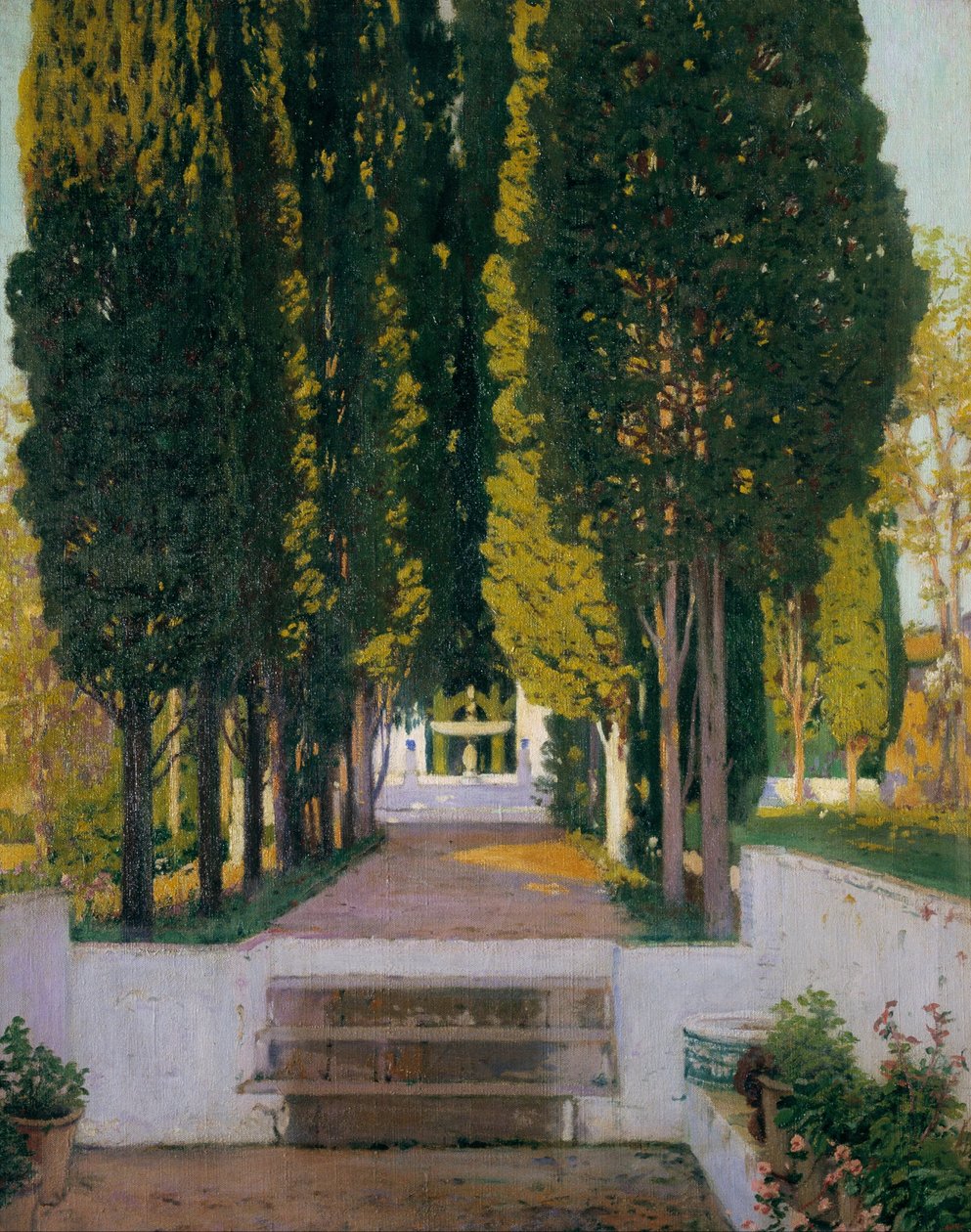 Generalifen puutarhat tekijältä Santiago Rusiñol