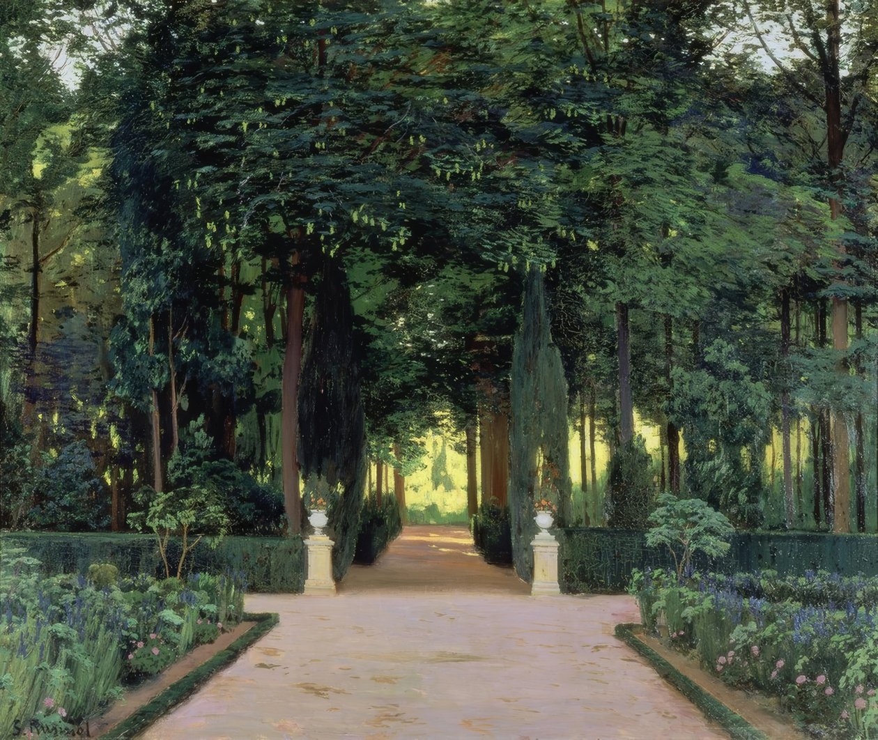 Aranjuezin puutarhat tekijältä Santiago Rusiñol