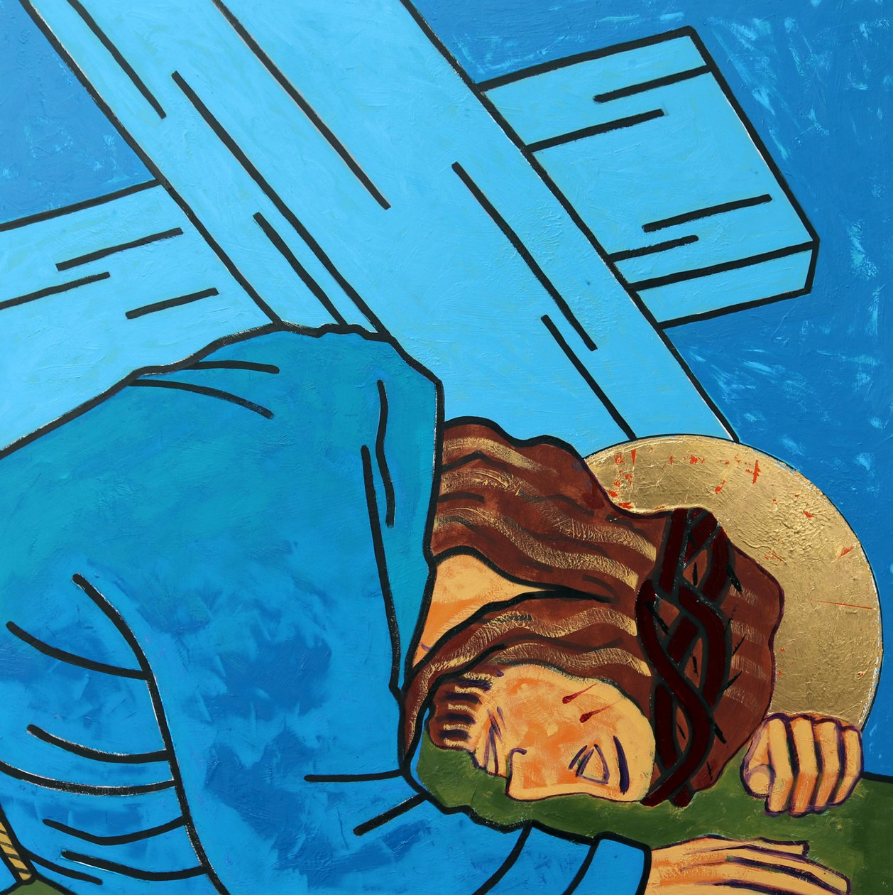Jeesus kaatuu tekijältä Sara Hayward