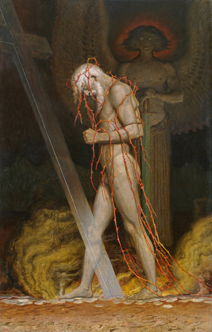 Juudas Iskariot, 1923. tekijältä Sascha Schneider