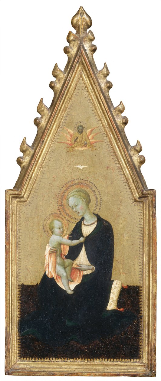 Nöyryyden Madonna, n. 14351440. tekijältä Sassetta