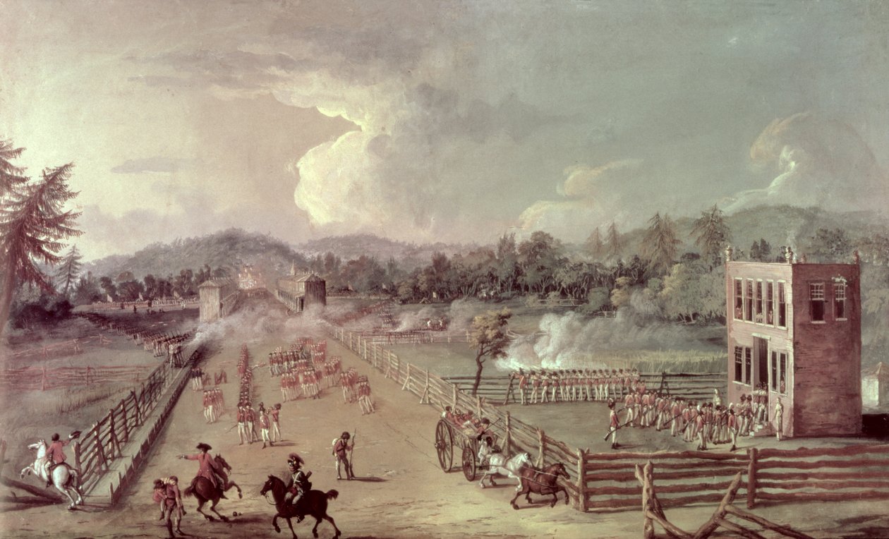 Germantownin taistelu, 4. lokakuuta 1777 tekijältä Saviero Xavier della Gatta