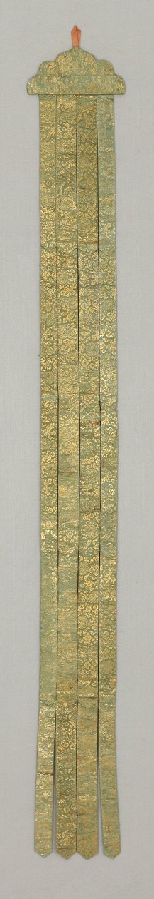 Banderole, noin 1700-luku (silkkibrokaatti) tekijältä School Chinese