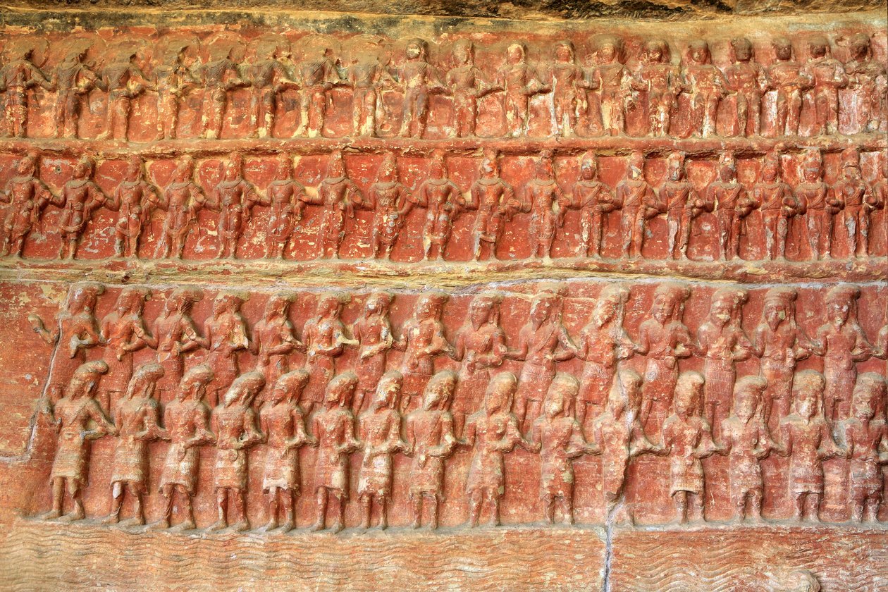 Yksityiskohta, Vishnu Varaha Avatarina (kuva) tekijältä School Indian