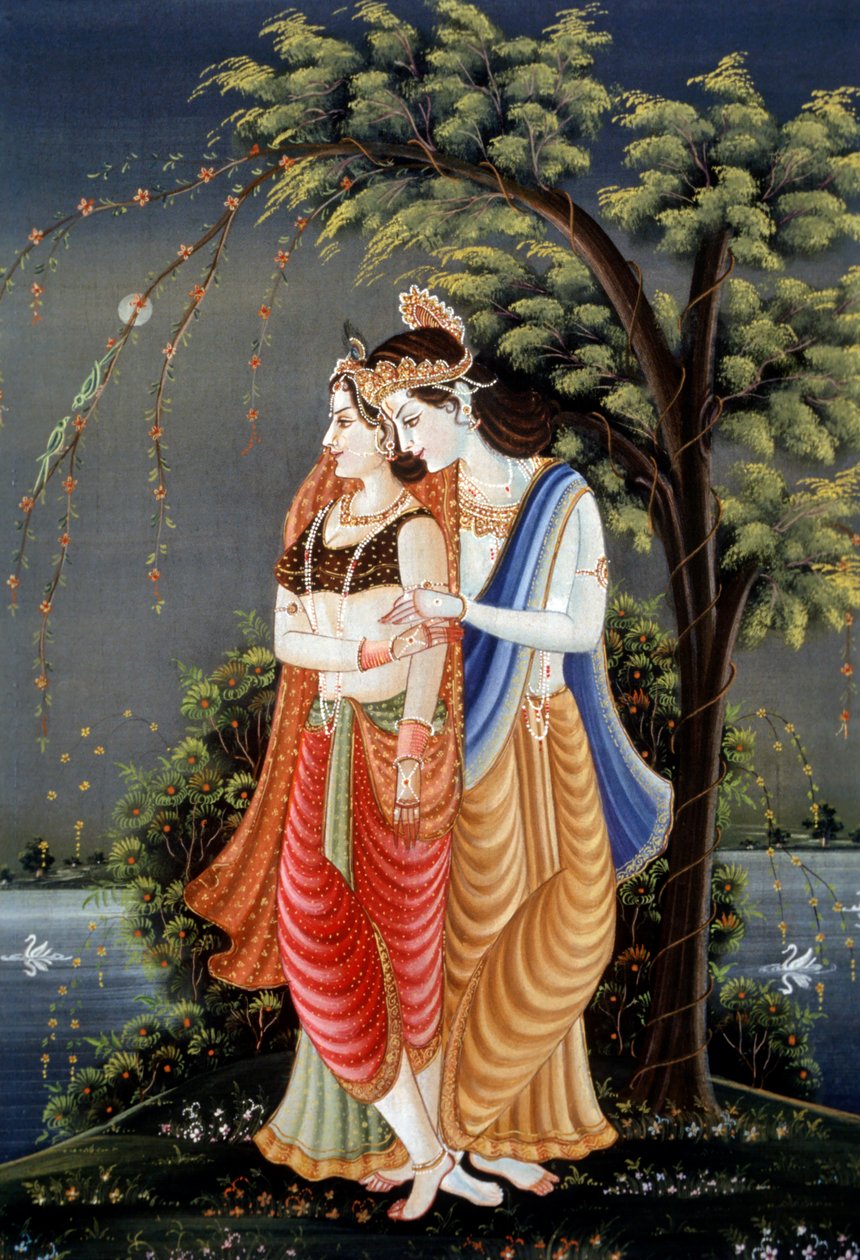 Radha Krishnan miniatyyrimaalaus, Intia tekijältä School Indian