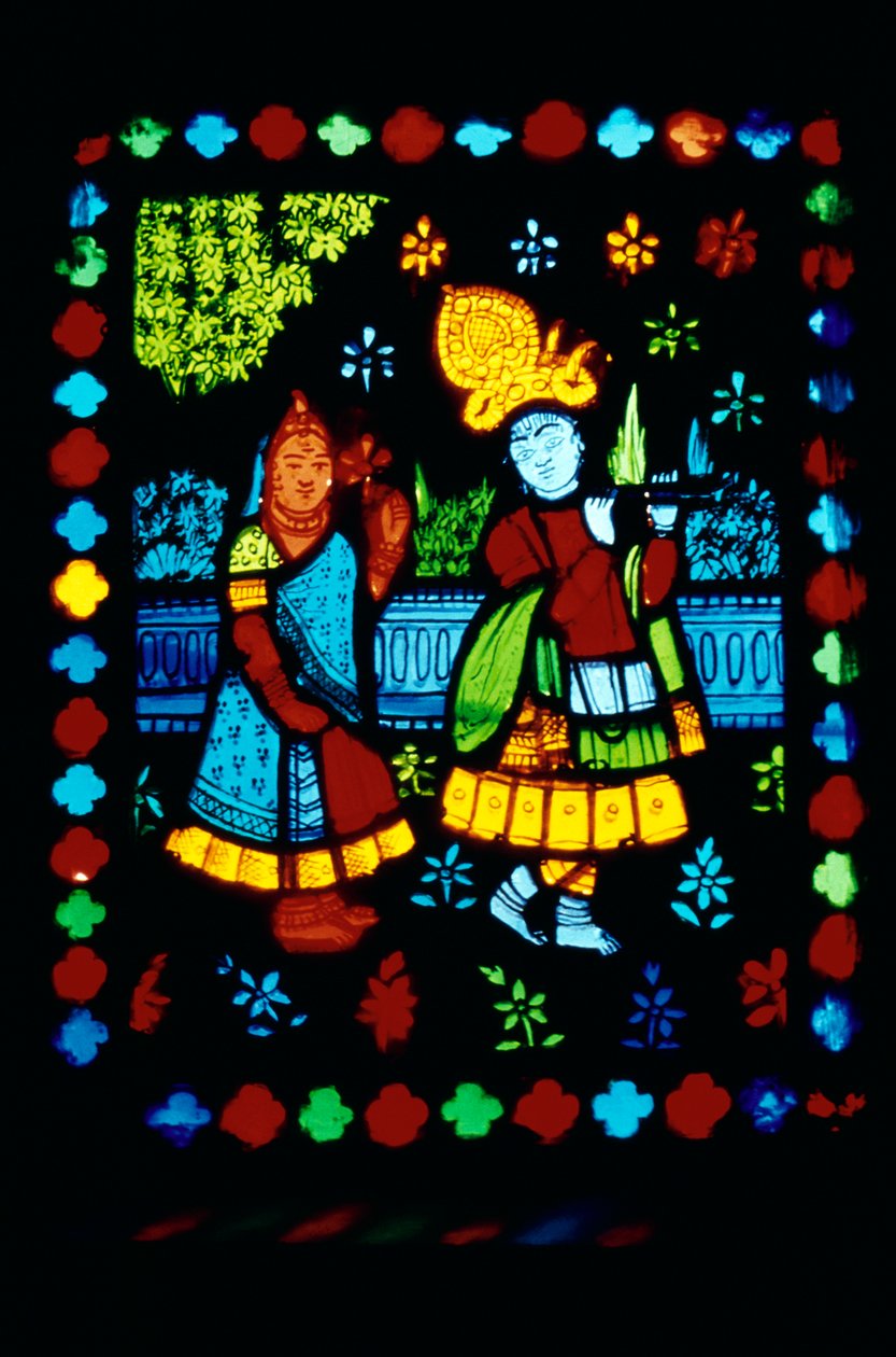 Radha Krishna on lasimaalauksia tekijältä School Indian