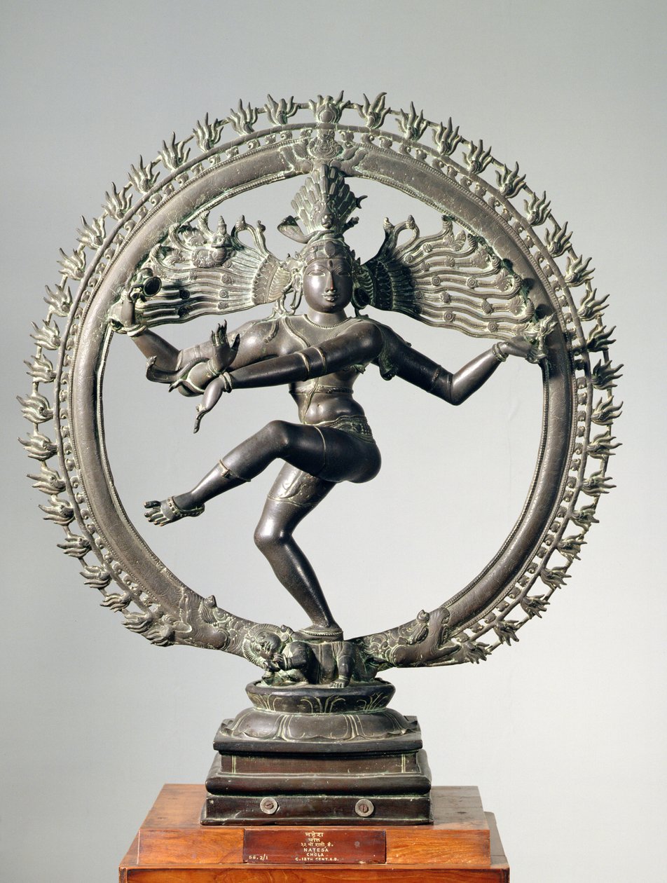 Shiva Nataraja, Tamil Nadu, Late Chala (pronssi) tekijältä School Indian