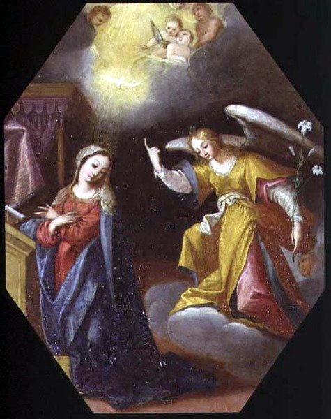 Anunciation, Firenzen koulu tekijältä School Italian