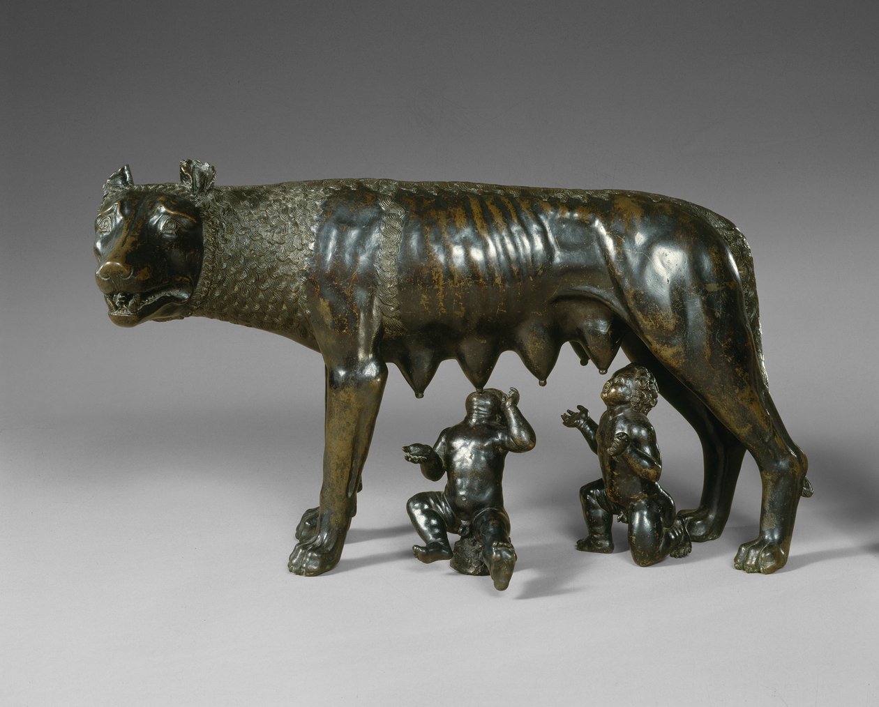 Kapitoliinisusi imevä Romulus ja Remus tekijältä School Italian