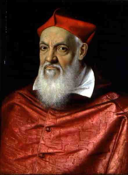 Cardinal Ricci (öljy paneelissa) tekijältä Scipione Pulzone