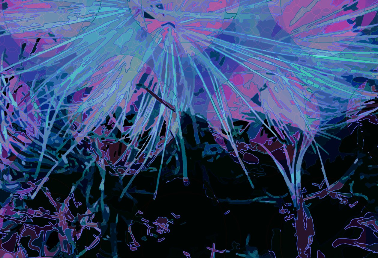 Artichoke_abst_horz1 (digitaalinen) tekijältä Scott J. Davis