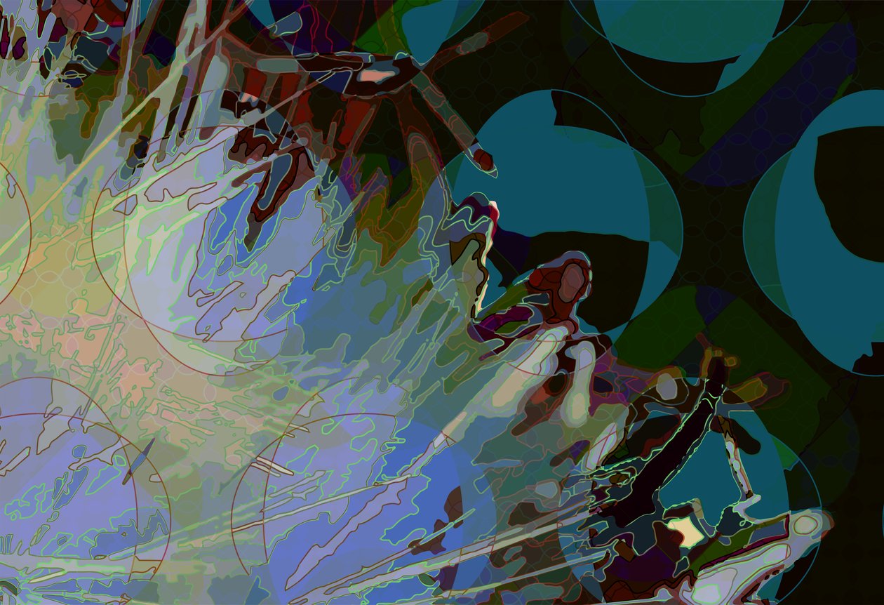Artichoke_abst_horz8 (digitaalinen) tekijältä Scott J. Davis