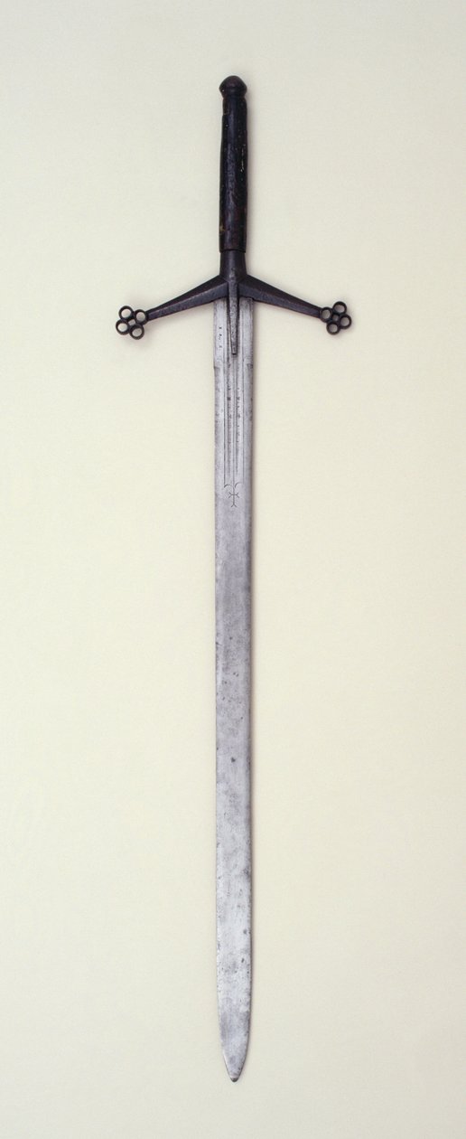 Claymore, n. 1500-30 (teräs) tekijältä Scottish School