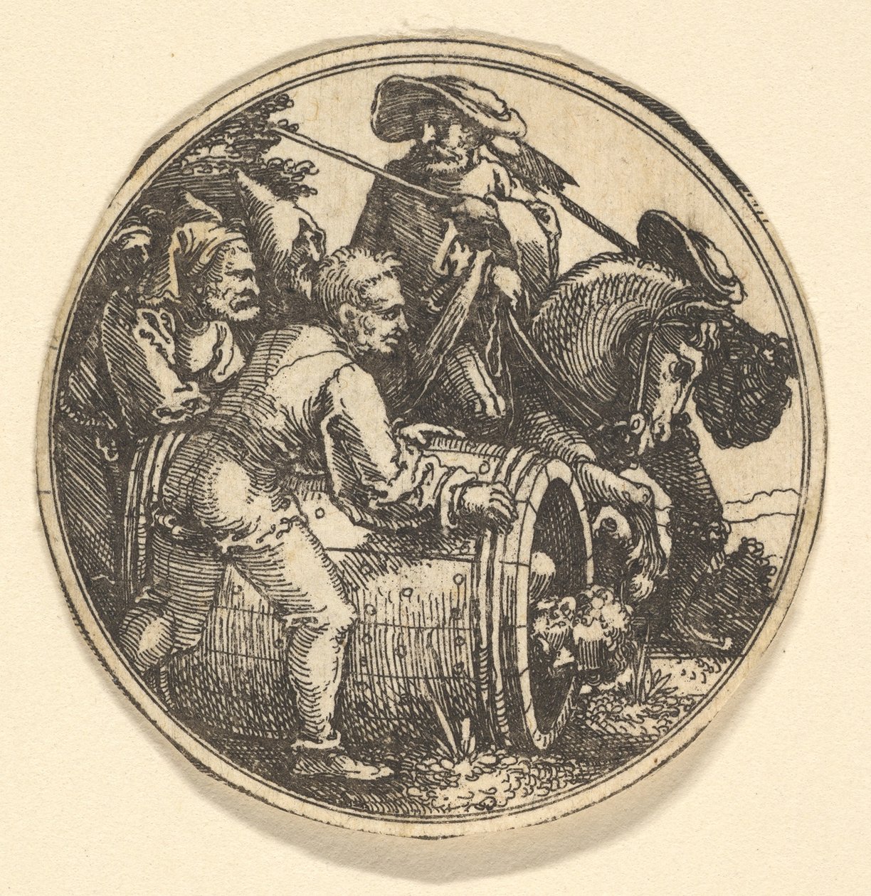 Regulus, 1500-1550. tekijältä Sebald Beham