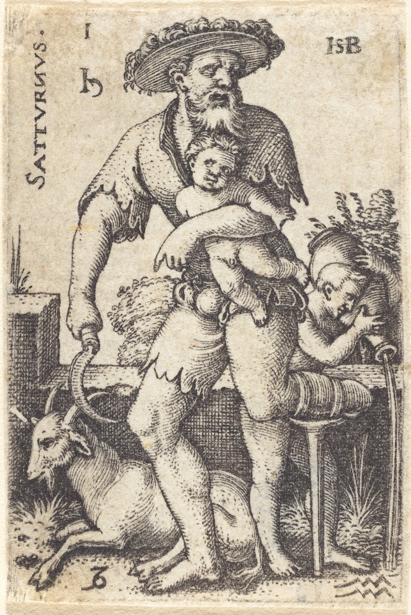 Saturnus tekijältä Sebald Beham