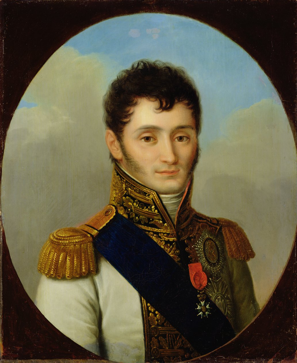 Kuningas Hieromuksen muotokuva, n. 1808 tekijältä Sebastian Weygandt