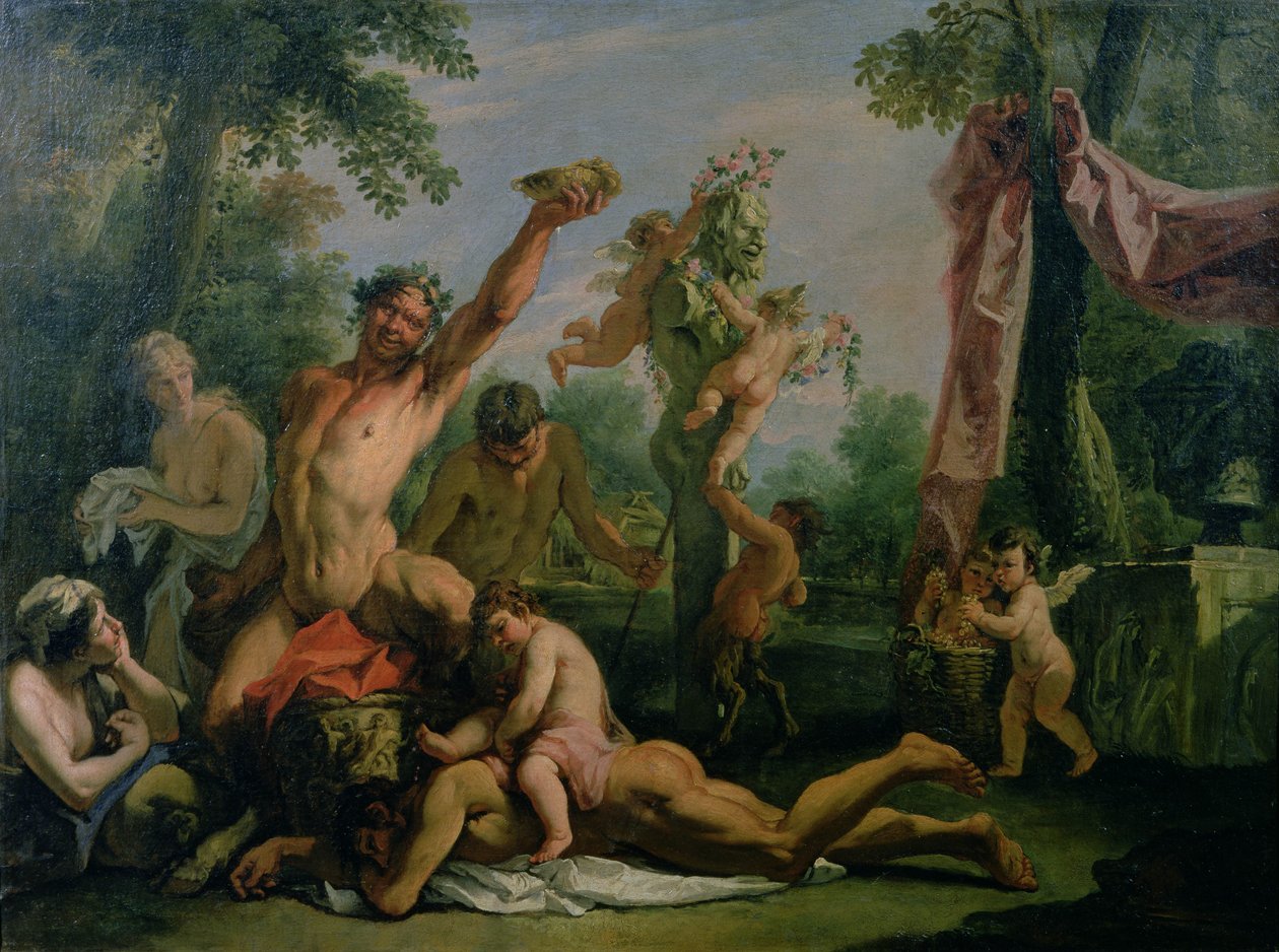 Bacchanalia tekijältä Sebastiano Ricci